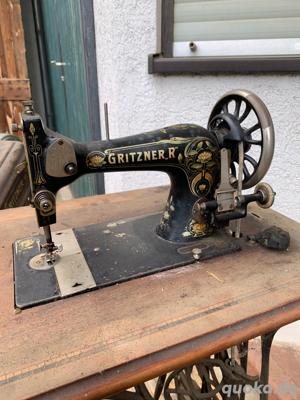 alte Gritzner Nähmaschine