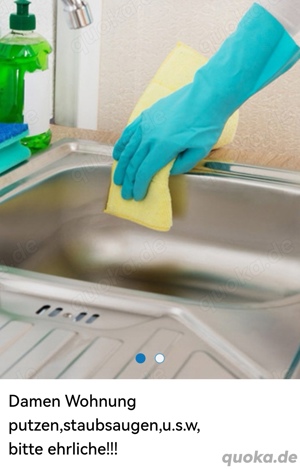Putzfee sucht hausarbeit nur in Nürnberg 