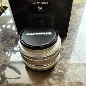 Olympus M.Zuiko Digital EW-M1718 17 mm F 1.8 MFT Objektiv (Silber) - WIE NEU Bild 2