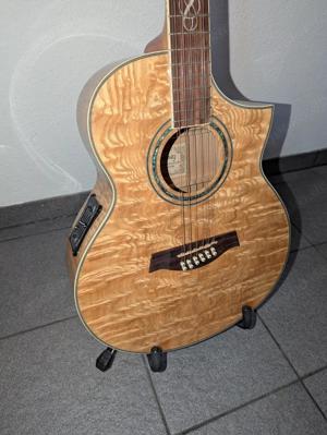 Ibanez exotic wood EW 2012 12 Saiter mit Chorus, Tuner, Feedbackfilter, Koffer Bild 4
