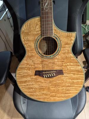 Ibanez exotic wood EW 2012 12 Saiter mit Chorus, Tuner, Feedbackfilter, Koffer Bild 2