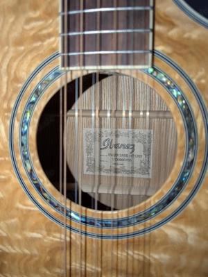 Ibanez exotic wood EW 2012 12 Saiter mit Chorus, Tuner, Feedbackfilter, Koffer Bild 7