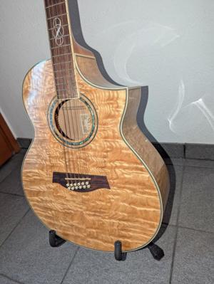 Ibanez exotic wood EW 2012 12 Saiter mit Chorus, Tuner, Feedbackfilter, Koffer Bild 6
