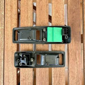 Honda CRX EE8 CIVIC EE9 VTEC Fensterheber Schalter Türpappen TOP ZUSTAND B16 OEM Bild 3