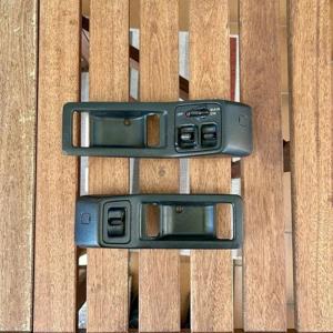 Honda CRX EE8 CIVIC EE9 VTEC Fensterheber Schalter Türpappen TOP ZUSTAND B16 OEM