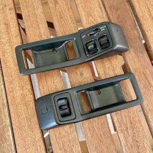 Honda CRX EE8 CIVIC EE9 VTEC Fensterheber Schalter Türpappen TOP ZUSTAND B16 OEM Bild 2