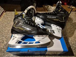 Bauer Eishockey Herren Schlittschuhe Hockey skates Supreme M30 Gr 43   8 (EE)