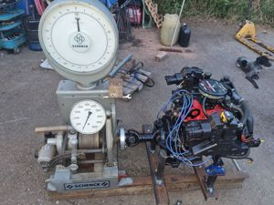 Motorprüfstand Schenck, Leistungsprüfstand