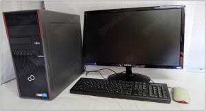 PC Komplettsystem, SSD, Intel Core i5, Büro Set 