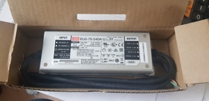 LED-Treiber Mean Well 24V-75W dimmbar mit DALI ELG-75-24DA-3Y ungebraucht + originalverpackt 