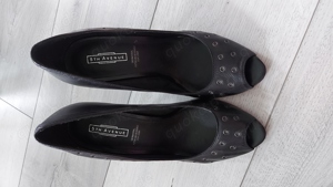 High Heels, Peep Toes, Gr.38, Nylons, Socken Bild 5