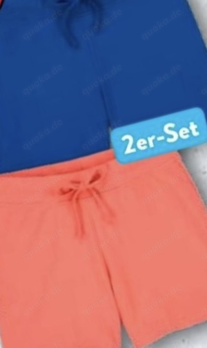 2er-Set Gr. L Sweatshorts UP2 Fashion Kurzhose SHORTS Beach Sommer NEU