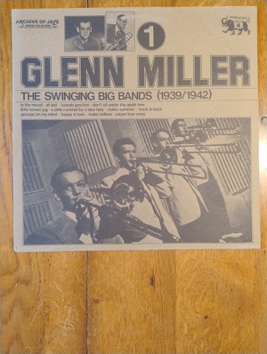 Glenn Miller--The Swinging Big Bands (1939-1942), Vinyl-LP, P1974, IT
