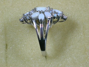 NEU: Ring Größe 17 - 53 925 Silber mit Opal Bild 6