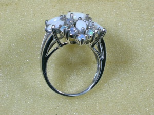 NEU: Ring Größe 17 - 53 925 Silber mit Opal Bild 7
