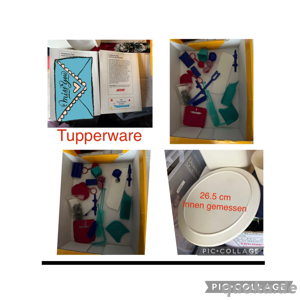 viele tupperware artikel 