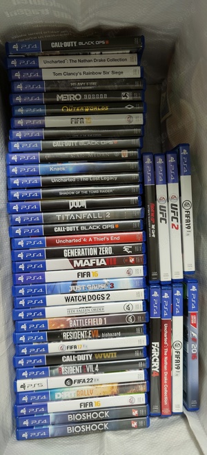 PS4   PS5 Spielesammlung 96 Spiele Bild 3