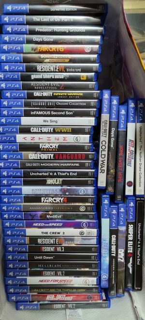 PS4   PS5 Spielesammlung 96 Spiele
