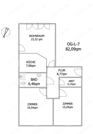 Moderne 3 Zimmer-Wohnung in Marienthal Jenfeld zur Vermieten Bild 5