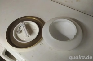 Decken Lampe mit Sparbirne