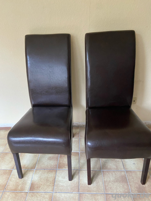 2 Lederstühle
