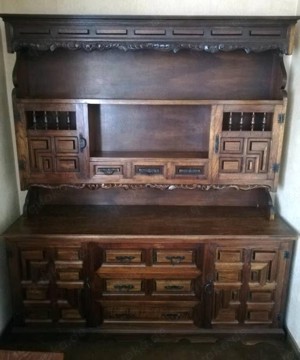 Buffet-Schrank, Kommode mit Aufsatz - Spanischer Stil Südamerika