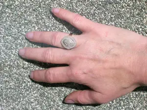 NEU: Ring Größe 18 - 56 925 Silber vergoldet mit 1 Carat Diamanten Bild 10