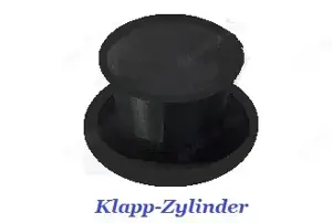 schöner Klapp - Zylinder . . .