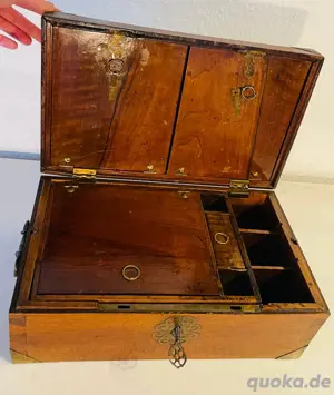 Apothekerkasten, Reiseschatulle, antik, 18Jahr., England, Rarität, Aufbewahrung, Hingucker