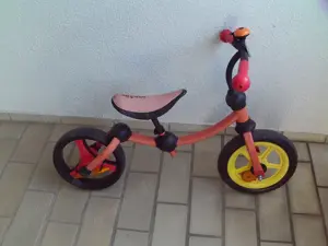 SMARTRIKE Running Bike rot gelb schwarz 2 in 1
