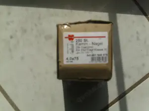 Baumaterial Kammnägel für Holzbau Arbeiten Zimmermann