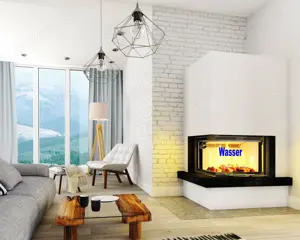 Kaminbausatz  IMPERIAL EXTRA b Volcano WLTh 12KW WASSER Kamin Bausatz Ofen Neu Hajduk LDF-Kamine