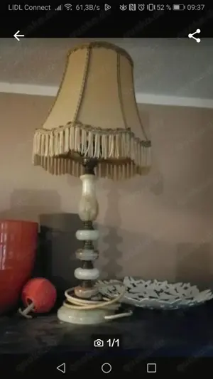 Lampe mit schweren Standbein