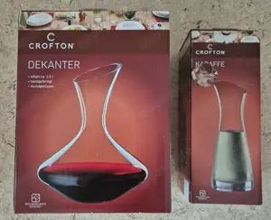 Dekanter und Karaffe NEU OVP Mundgeblasen