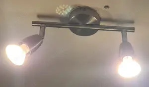 LED Deckenlampe_2x 4W-2700K-300Lumen_GU10