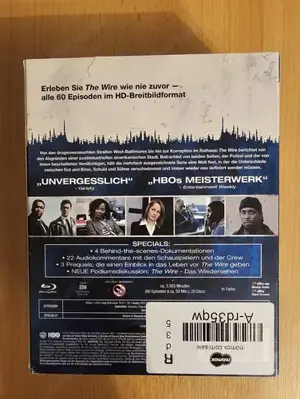 The Wire The Complete Series Die Komplette Serie Blu-ray Box Gesamtbox, sehr gut Bild 4