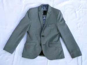 Jackett G.O.L. Gr. 158 grau Brusttasche Innentasche Jungs