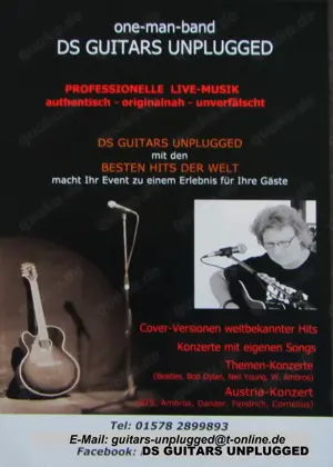Unverfälschte Live-Musik   UNPLUGGED