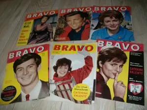 Musikzeitschrift * Bravo * Sammlung 1957 - 63