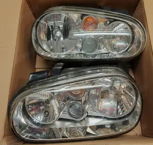 Original Scheinwerfer VW Golf IV (Golf 4), gebraucht, Frontleuchten  