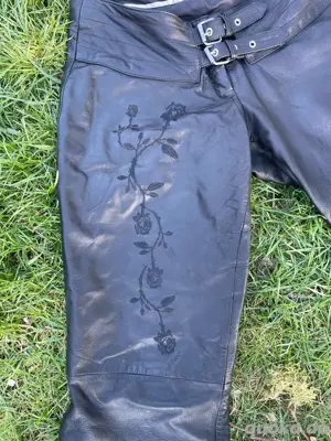 Motorradhose Leder Damen Gr40 Bild 2