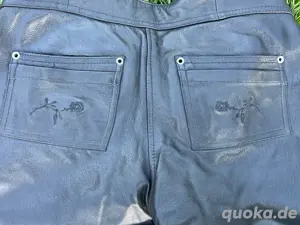 Motorradhose Leder Damen Gr40 Bild 3