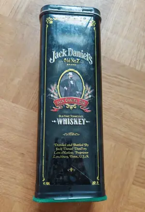 Jack Daniels Old No 7 Brand Alubox, Aluschachtel Aufbewahrungsbox für Whiskey-Flasche, Daniel's Bild 4
