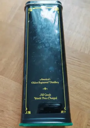 Jack Daniels Old No 7 Brand Alubox, Aluschachtel Aufbewahrungsbox für Whiskey-Flasche, Daniel's Bild 3