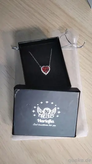 Original Pandora Herz Ring + Harlofia Herz Kette 