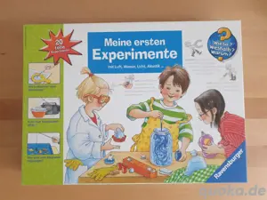 Meine ersten Experimente mit Luft, Wasser, Licht, Akustik ab 6 Jahre