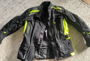 Motorrad Jacke für Damen in schwarz yellow Gr. 40 von Büse