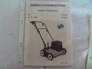 Elektro-Rasenvertikutierer DEHNER Gartentechnik Bild 9