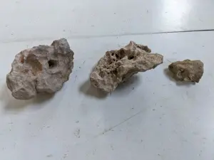 3 Stück Deko Terrarium Aquarium Natursteine aus Zypern 