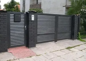 Metallbau Zaune aus Polen Tore Carport Gelander INOX Doppelstabmattenzaun Sichtschutzzaun Montage 